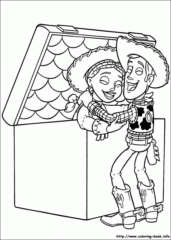 Toy Story kolorowanki